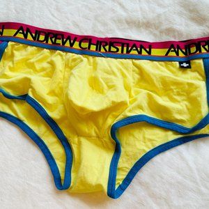Andrew Christian Varsity Brief w/Anatomical Pouch